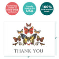 Load image into Gallery viewer, White Butterfly Sympathy 48 Pack
