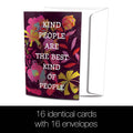 Load image into Gallery viewer, Kind People 4x6 Thank You Bamboo Box Notecard Sets
