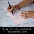 Load image into Gallery viewer, Boho Thank You 4x6 Thank You Bamboo Box Notecard Sets

