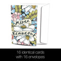 Load image into Gallery viewer, Merci Beaucoup 4x6 Thank You Bamboo Box Notecard Sets
