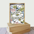 Load image into Gallery viewer, Merci Beaucoup 4x6 Thank You Bamboo Box Notecard Sets
