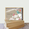 Load image into Gallery viewer, Floral Bird Thanks 4x6 Thank You Bamboo Box Notecard Sets
