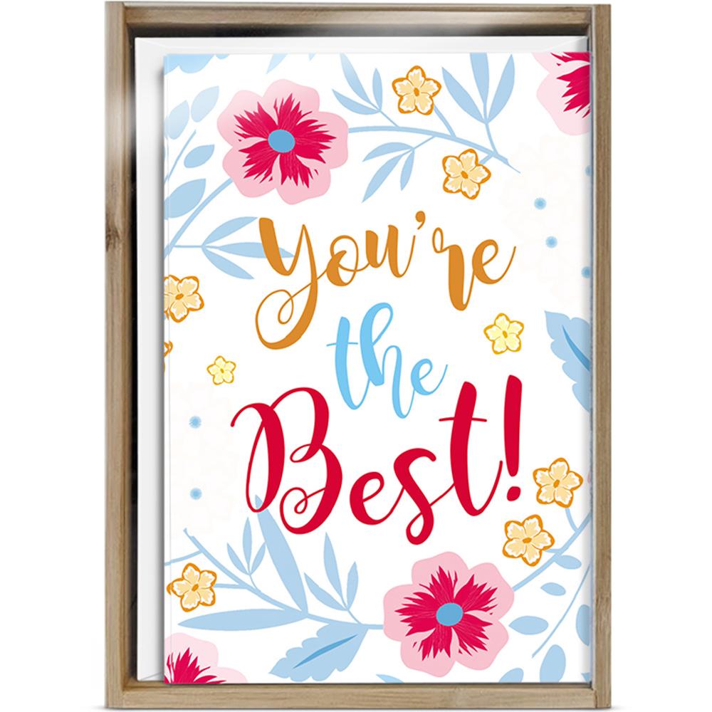 Best Thanks 4x6 Thank You Bamboo Box Notecard Sets