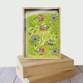 Load image into Gallery viewer, Kindness and Gratitude 4x6 Thank You Bamboo Box Notecard Sets
