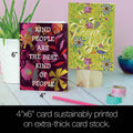 Load image into Gallery viewer, Kindness and Gratitude 4x6 Thank You Bamboo Box Notecard Sets
