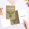 Load image into Gallery viewer, Yoda Best Thank You Notes 12 Pack
