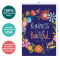 Load image into Gallery viewer, Kindness is Beautiful Thank You Notes 12 Pack
