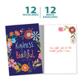 Load image into Gallery viewer, Kindness is Beautiful Thank You Notes 12 Pack
