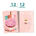 Load image into Gallery viewer, Frosted Donut Thank You Notes 12 Pack
