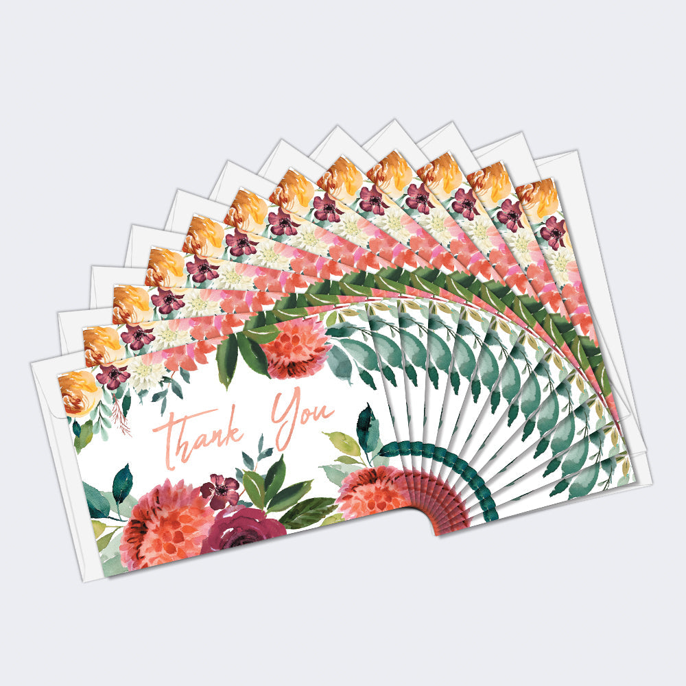 Autumn Floral Wedding (TK61323) 12 Pack