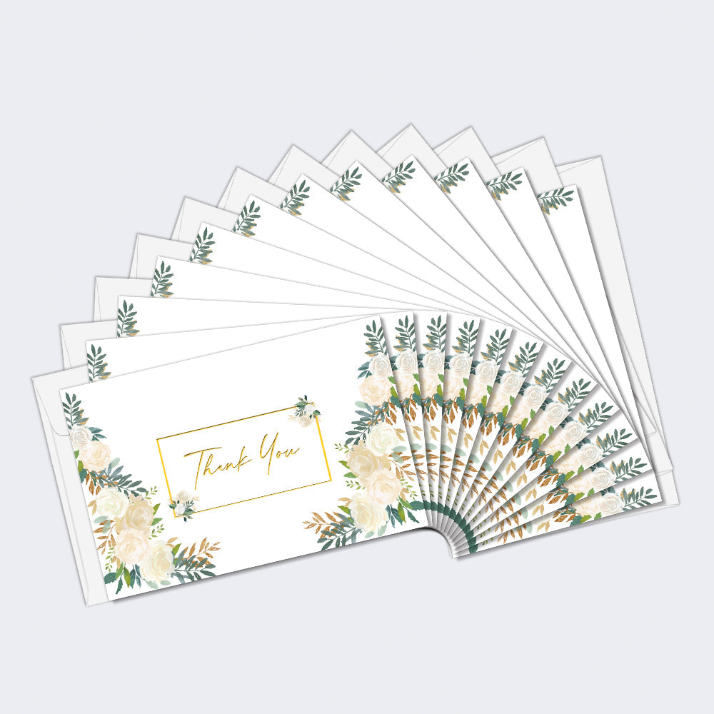 White Floral Wedding (TK61334) 12 Pack