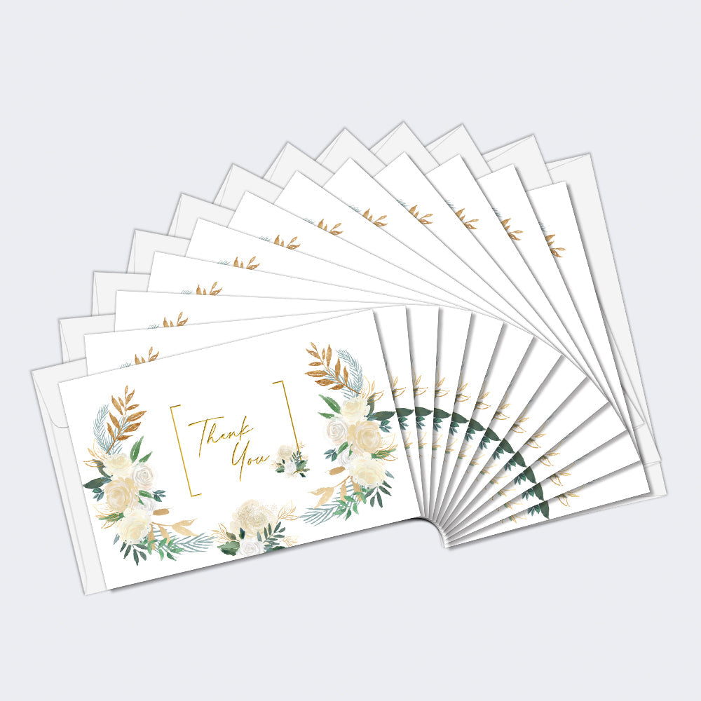 White Floral Wedding (TK61335) 12 Pack