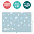 Load image into Gallery viewer, Blue Rainbow Baby Shower 3 12 Pack

