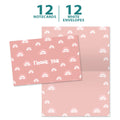 Load image into Gallery viewer, Pink Rainbow Baby Shower 1 12 Pack
