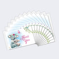Load image into Gallery viewer, Pink Animals Baby Shower 4 12 Pack
