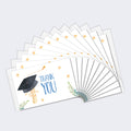Load image into Gallery viewer, Watercolor Stars Graduation 4 12 Pack
