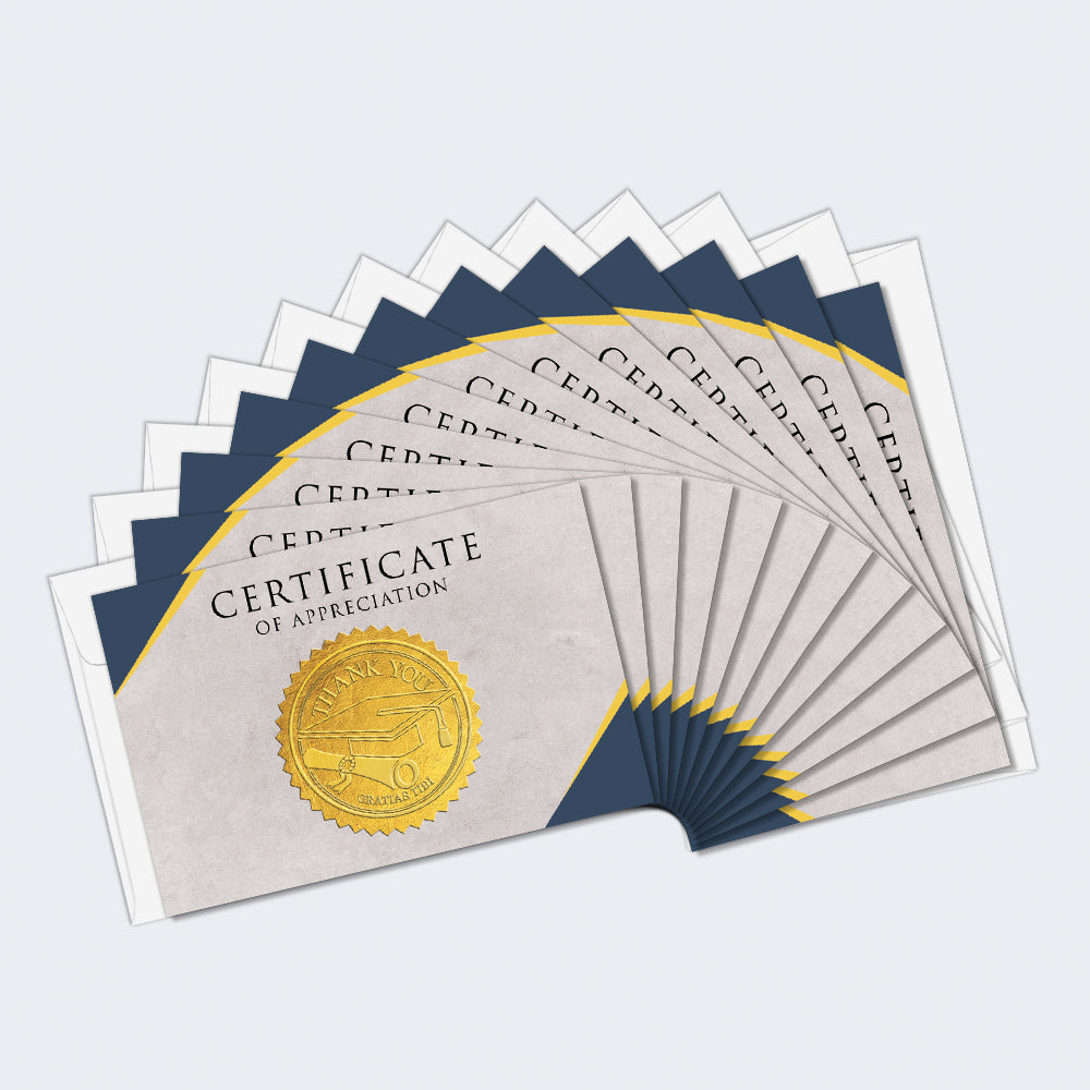Diploma Style Graduation 3 12 Pack
