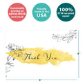 Load image into Gallery viewer, Gold Floral Sympathy 4 12 Pack
