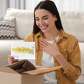 Load image into Gallery viewer, Gold Floral Sympathy 4 12 Pack
