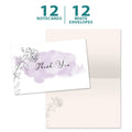 Load image into Gallery viewer, Lavender Floral Sympathy 1 12 Pack
