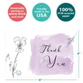 Load image into Gallery viewer, Lavender Floral Sympathy 3 12 Pack
