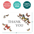 Load image into Gallery viewer, White Butterfly Sympathy 3 12 Pack
