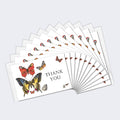 Load image into Gallery viewer, White Butterfly Sympathy 4 12 Pack
