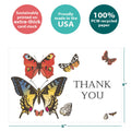 Load image into Gallery viewer, White Butterfly Sympathy 4 12 Pack
