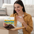 Load image into Gallery viewer, Teal and Yellow General 16 Pack
