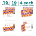 Load image into Gallery viewer, Purple and Orange General 16 Pack
