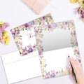 Load image into Gallery viewer, Purple Floral Wedding 16 Pack
