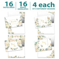 Load image into Gallery viewer, White Floral Wedding 16 Pack
