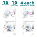 Load image into Gallery viewer, Pink Animals Baby Shower 16 Pack
