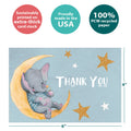 Load image into Gallery viewer, Blue Elephant Baby Shower 16 Pack
