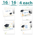 Load image into Gallery viewer, Watercolor Stars Graduation 16 Pack
