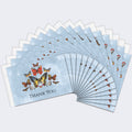Load image into Gallery viewer, Blue Butterfly Sympathy 16 Pack
