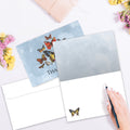 Load image into Gallery viewer, Blue Butterfly Sympathy 16 Pack
