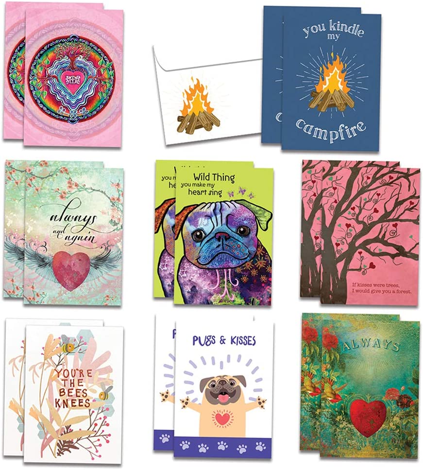 Keep The Fire Burning Cards for Love