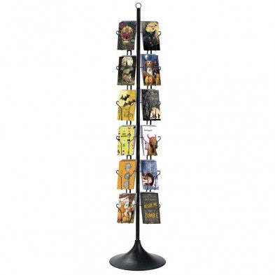 24 Card Floor Display Black