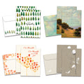 Load image into Gallery viewer, Trees and Floral Nature Sympathy 8 Pack
